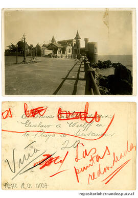 Vista del Castillo Wulff - Viña del Mar