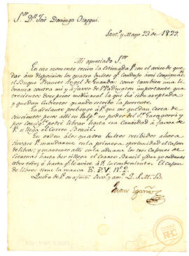 Carta a Domingo Otaegui de Juan Egaña 02